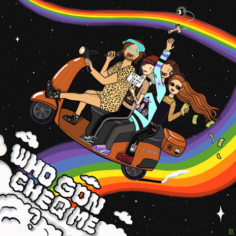 WHO GON CHEQ ME ft. Wreckno, Ruku & lysn. cover art