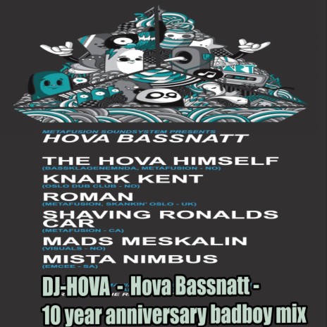 Hova Bassnatt (10 year anniversary badboy mix) cover art