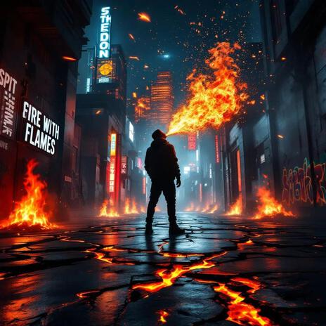 Spit Fire With Flames cover art