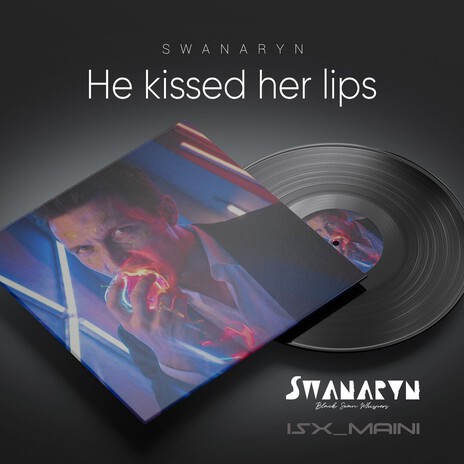 He kissed her lips cover art