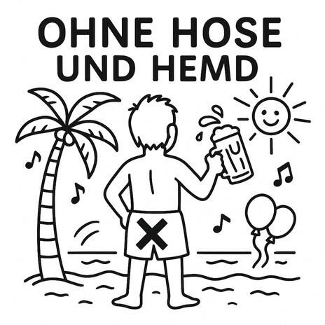 Ohne Hose und Hemd
