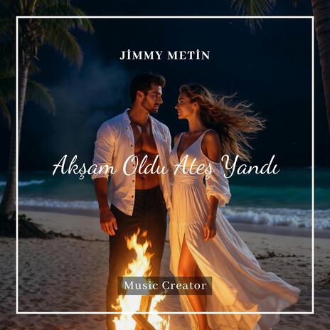 Akşam Oldu Ateş Yandı cover art