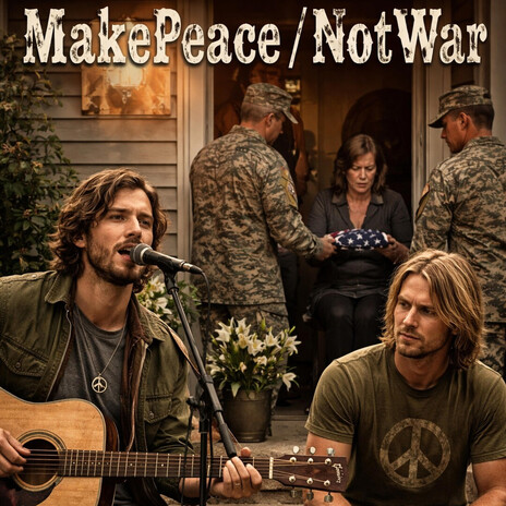 MakePeace/NotWar cover art