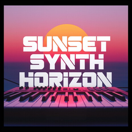 Sunset Synth Horizon cover art