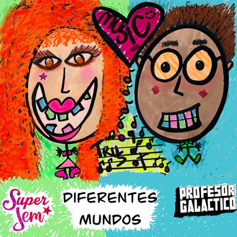 Diferentes Mundos ft. Profesor Galactico cover art