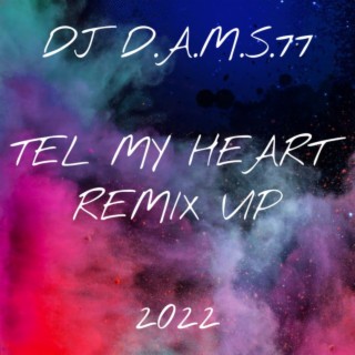 DJ D.A.M.S.77 TEL MY HEART REMIX VIP 2022 cover art