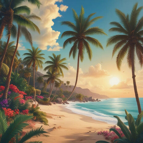 Palm Tree Lifestyle ft. AI cover art
