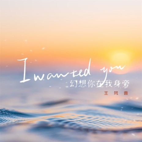 I wanted you (幻想你在我身旁) cover art