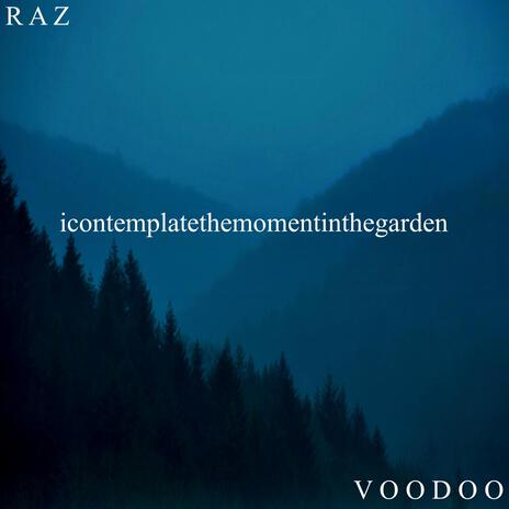 i contemplate the moment in the garden cover art
