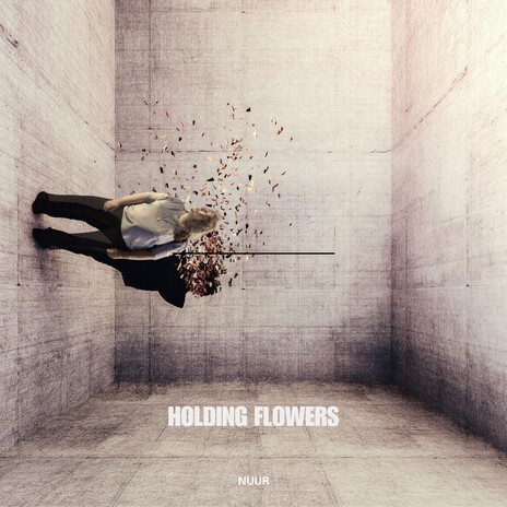 Holding flowers