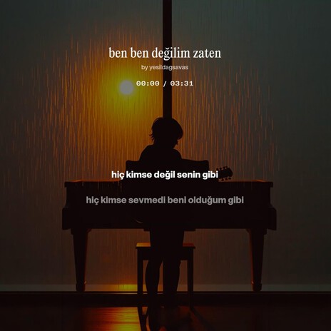 Ben Ben Değilim Zaten cover art