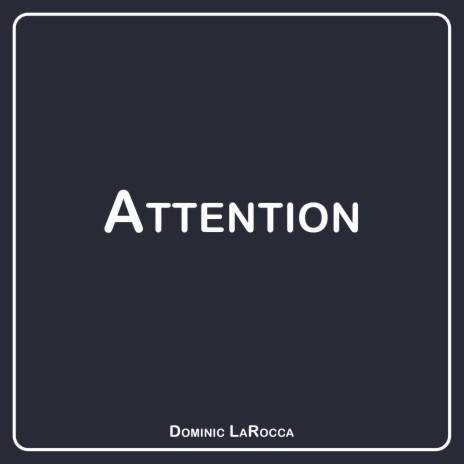 Attention cover art