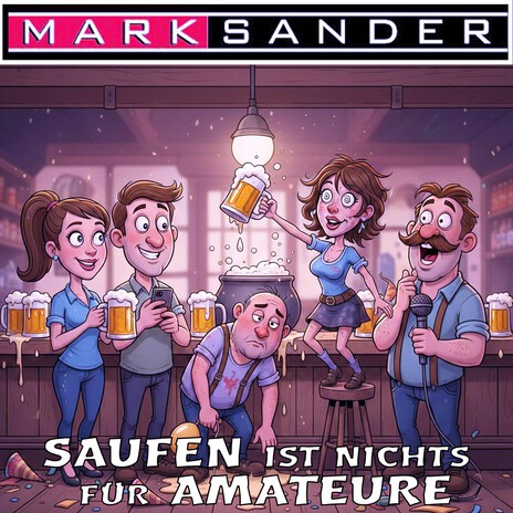 Saufen ist nichts für Amateure (Rock Version) cover art