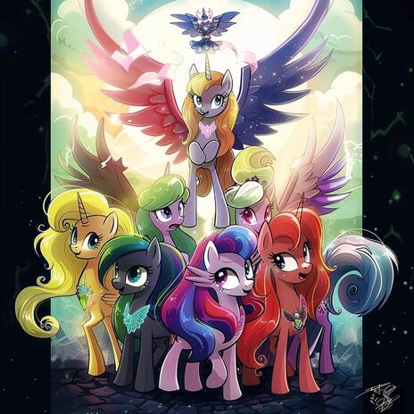My Little Pony (Fan Art) cover art
