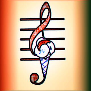 Un Gelato In Chiave Di Violino