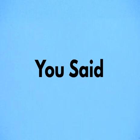 You Said cover art