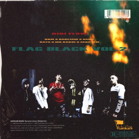 FLAG BLACK, Vol. 2 ft. Hkm, jkjaw, Xamy, Baya & Mr Raoui cover art