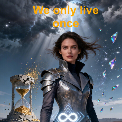 We only live once (Live) cover art