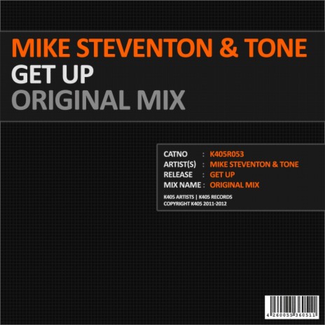 Get Up (Original Mix) ft. Tone cover art