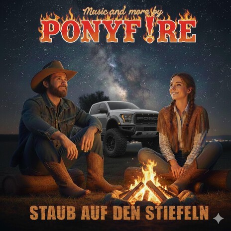Staub auf den Stiefeln