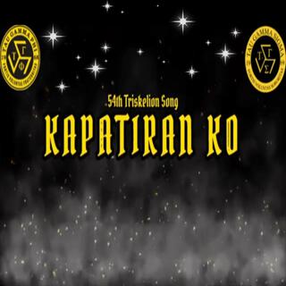 Kapatiran Ko (54th Triskelion Song) ft. Cyker, Dex-One, Dhls & Magzkie cover art