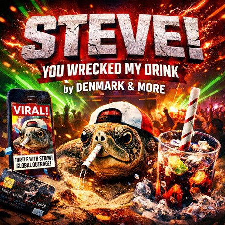 Turtle Steve Stole My Straw cover art