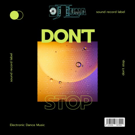 Don't Stop cover art