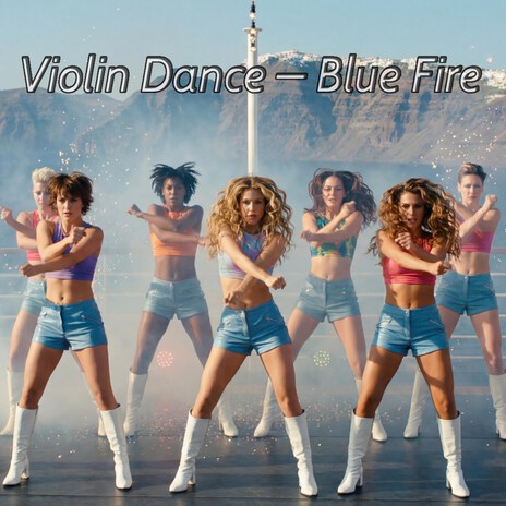 Violin Dance – Blue Fire cover art