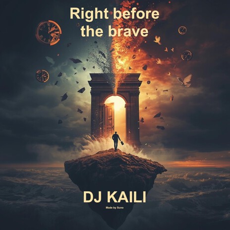 Right before the brave cover art