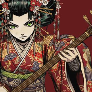 Shamisen Rock Fusion work study game BGM.Vol55