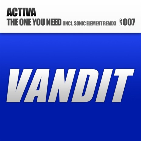 The One You Need (Radio Edit) cover art