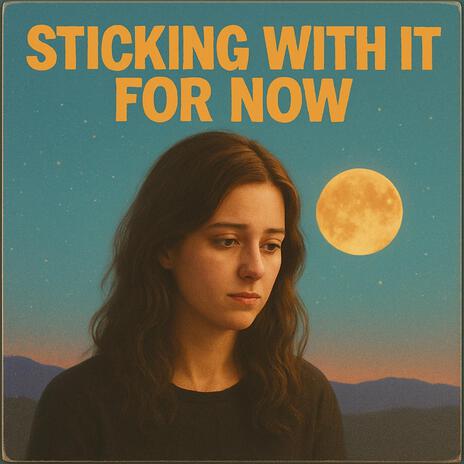 STICKING WITH IT FOR NOW cover art