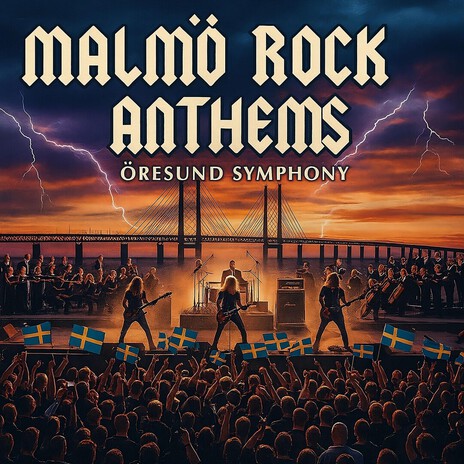 Stormen över Öresund - Svensk rock anthem cover art