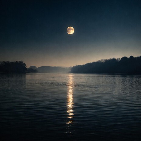 Moon on The Water (Luminous House)