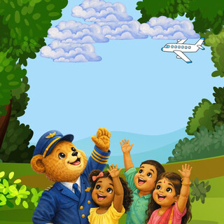 Little airplane in the sky cover art
