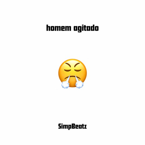 homem agitado cover art