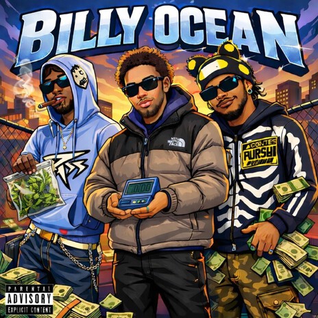 Billy Ocean ft. 15ooPe$o & Trapboy Sosa