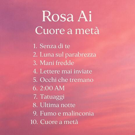 Rosa Ai – Fumo e malinconia cover art