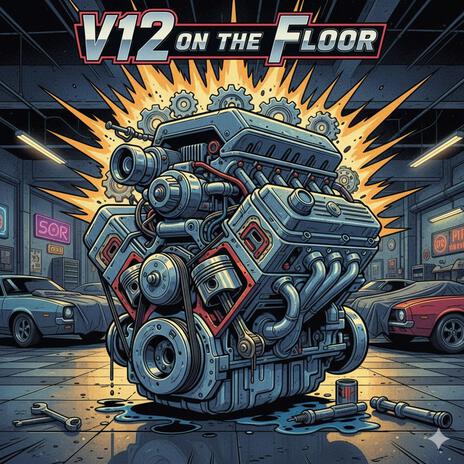 V12 on the Floor cover art