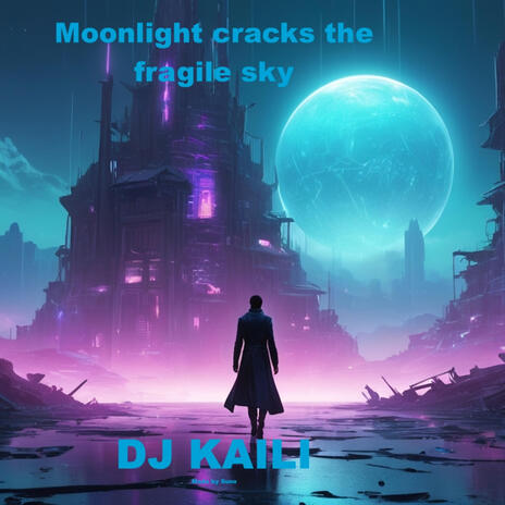 Moonlight cracks the fragile sky cover art