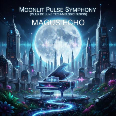 Moonlit Pulse Symphony (Clair de Lune Tech-Melodic Fusion) cover art