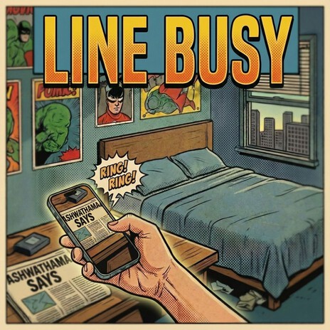 Line busy cover art
