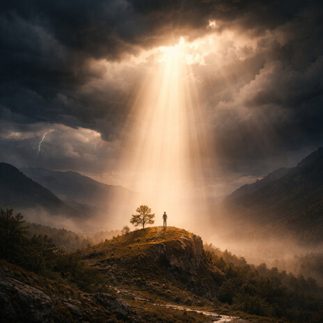 A quiet descent of light