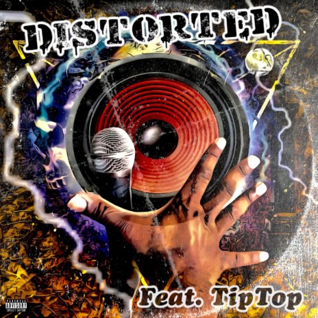 Distorted cover art