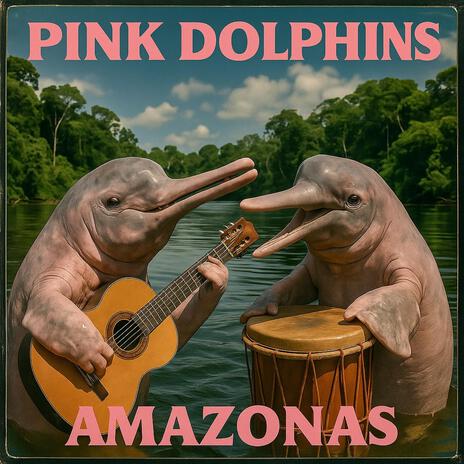 Inia geoffrensis ft. Pink Dolphins cover art