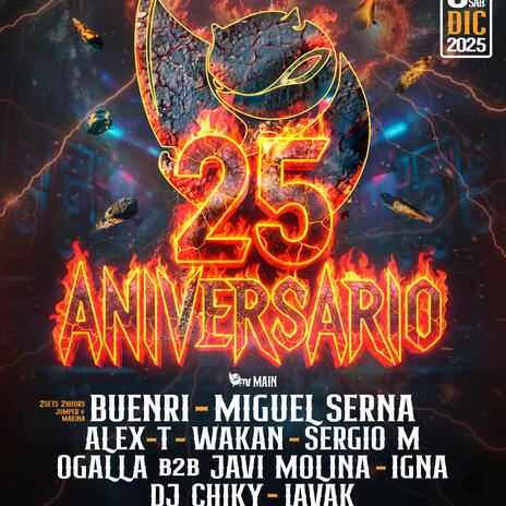 25 ANIVERSARIO MR cover art