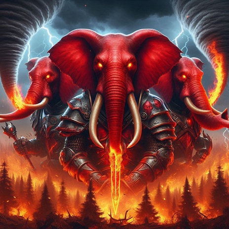 Insanity of the Red Elephants ft. POWERtenshi
