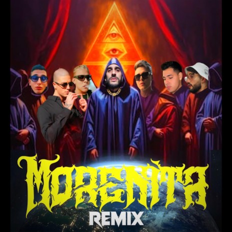 MORENITA (REMIX) [feat. Tian Kay, Kass, Bor Cortés, d.u.d.u. & RICKXX] cover art