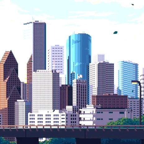 Pixel Night Sky cover art
