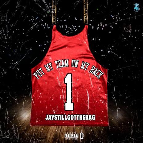 Put my team on my back cover art